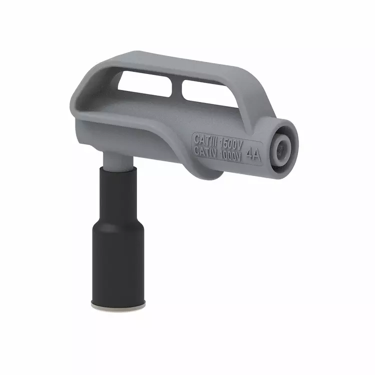 Electro PJP MgP11 IEC 1500V Right Angle 11mm Magnetic 4mm Socket Adapter Warwick Test Supplies